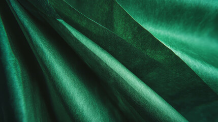 Aufkleber - Coarse ribbed green paper texture for design and craft projects