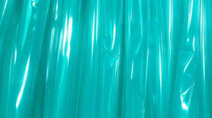 Poster - Vibrant neon blue textured ribs for modern design background