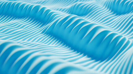 Aufkleber - Modern abstract texture featuring double ribbed rigid plastic surface in blue tones