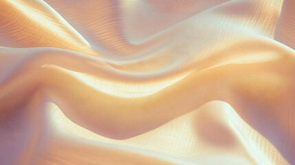 Poster - Soft beige fabric texture for interior decoration and design projects