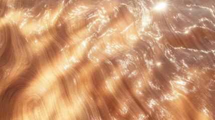 Aufkleber - Shimmering texture of figured mango wood with varied patterns for creative design