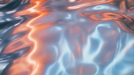 Poster - Abstract texture featuring formica and brushed steel with vivid lighting effects