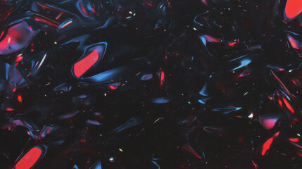 Poster - Glossy black formica texture with bright reflections for modern design concepts