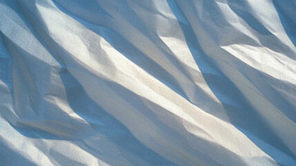 Poster - Intersecting textured grey paper with ribbed surface pattern