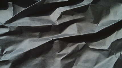 Poster - Textured grey paper with intersecting ribbed patterns for creative background design