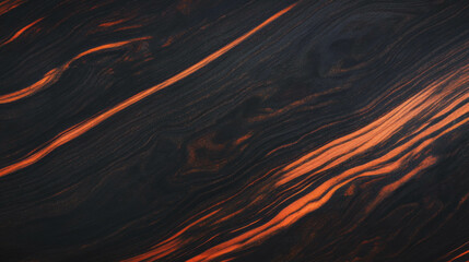 Poster - Rich texture of macassar ebony wood with distinctive black and brown stripes for design and craft