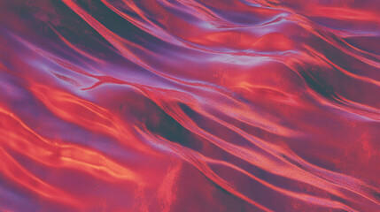 Poster - Vibrant reddish brown mahogany texture with flowing patterns for design