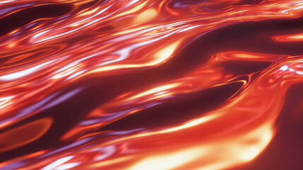 Poster - Glossy mahogany texture with smooth varnish and bright highlights for design