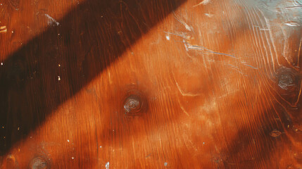 Poster - Weathered mahogany wood texture with natural grain patterns