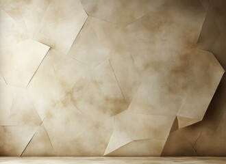 Poster - Abstract Geometric Patterned Wall Background