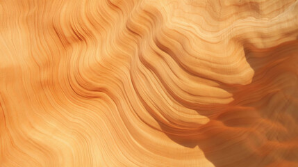 Poster - Maple wood texture with distinct end grain pattern for design projects