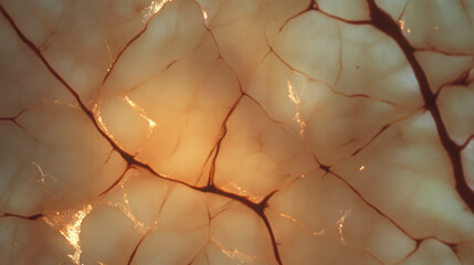 Poster - Intricate maple wood texture with subtle light cracks for creative design