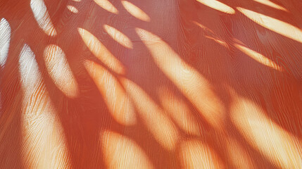 Poster - Warm abstract texture of mdf with smooth surface and light patterns