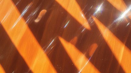 Poster - Polished mdf texture with light reflections for modern design