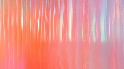 Poster - Colorful abstract texture of flexible ribbed plastic for modern design and decoration