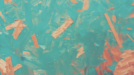 Poster - Vibrant painted osb texture with abstract bright tones for artistic backgrounds