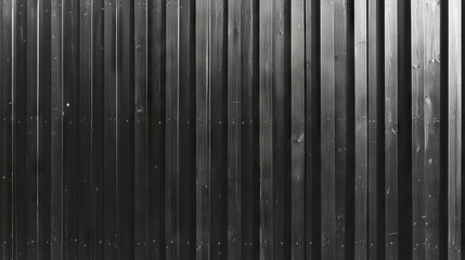 Poster - Vertical dark wooden plank texture for architectural design and backgrounds