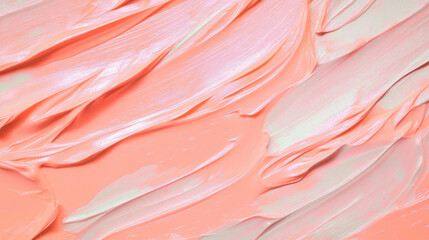 Poster - Abstract textured brushstrokes on painted mdf surface for contemporary design