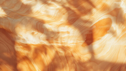 Poster - Natural plywood texture with light stain and subtle highlights for design and decoration