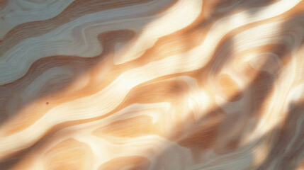Poster - Textured plywood with matte varnish and soft shadows for interior design