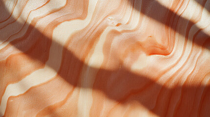 Aufkleber - Smooth varnished plywood texture with enhanced grain patterns for background design