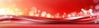 © tawat - Vibrant red abstract background with bokeh and light effects for digital design websites