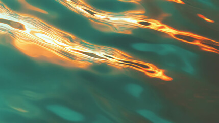 Poster - Gleaming bronze texture with vivid highlights for artistic background design