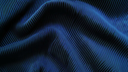 Poster - Close-up of ribbed plastic texture with fabric backing for design and decoration