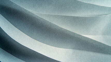 Poster - Abstract design with intersecting ribbed grey paper texture for modern backgrounds