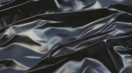 Aufkleber - Reflective aluminum foil texture with rumpled fine lines for creative design