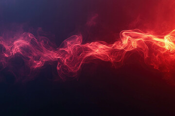 Wall Mural - Red Smoke Background