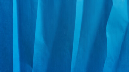 Poster - Abstract sharp ribbed blue paper texture for creative design