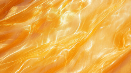 Poster - Abstract texture of smooth mango wood with light yellow tone for artistic backgrounds