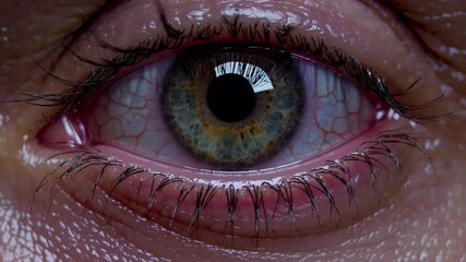 Poster - Hypnotic Eye Waves