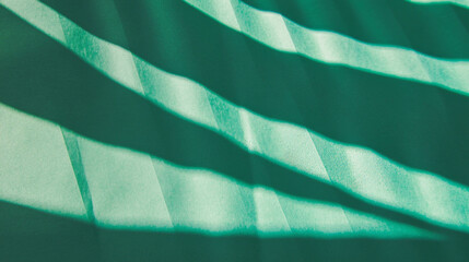 Poster - Abstract green rippled texture with sparse horizontal lines for creative background design