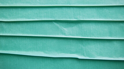 Poster - Minimalist horizontal ribbed green texture for backgrounds and design elements