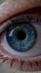 Aufkleber - Iridescent Eye Close-Up