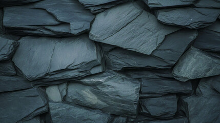 Poster - Dark gray stone texture for interior design and architecture
