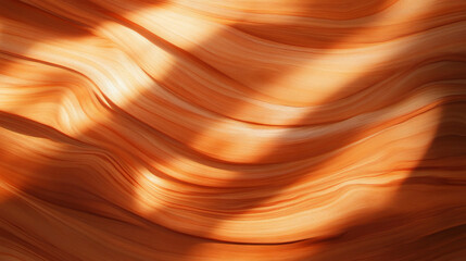 Poster - Natural teak wood texture with dark shadows and soft gradient light for design and decoration
