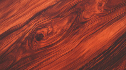 Poster - Rustic teak wood texture with filled cracks and smooth dark grain