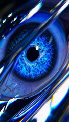 Poster - Ethereal Eye Reflections