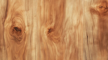 Poster - Teak wood texture with plain sawn pattern for natural surface design