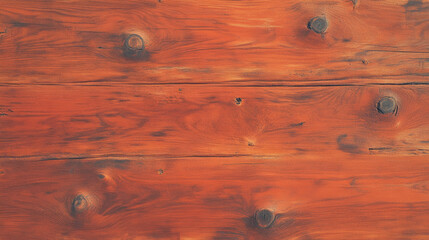 Poster - Rustic teak wood texture with small knots and dark spots for design and background