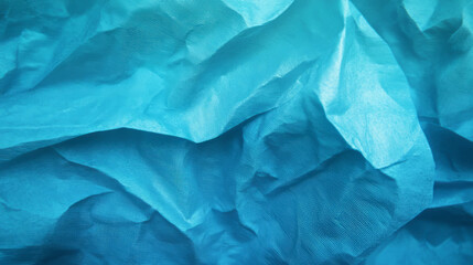 Poster - Abstract texture of thin ribbed blue paper with subtle light pattern for artistic design