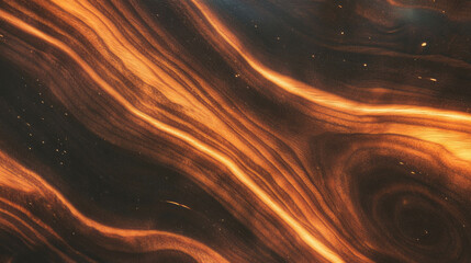 Poster - Textured walnut wood with straight and distinct grain pattern for natural design