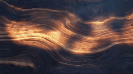 Poster - Abstract walnut texture with subtle soft light illumination for creative background design