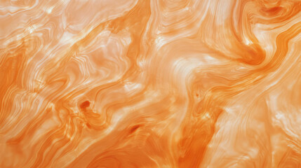Poster - Abstract light brown wood grain texture with fluid swirls for interior design