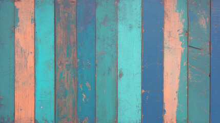 Poster - Abstract colorful painted wood texture for creative design projects