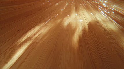 Aufkleber - Enchanting wood texture with pulsating light effect for creative design