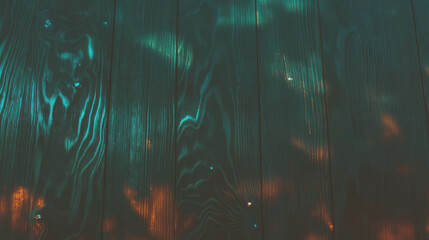 Aufkleber - Dynamic wooden texture with pulsating multicolored lights for creative design